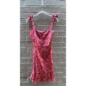 Karina Grimaldi Angelica Mini Dress in Poppy Floral